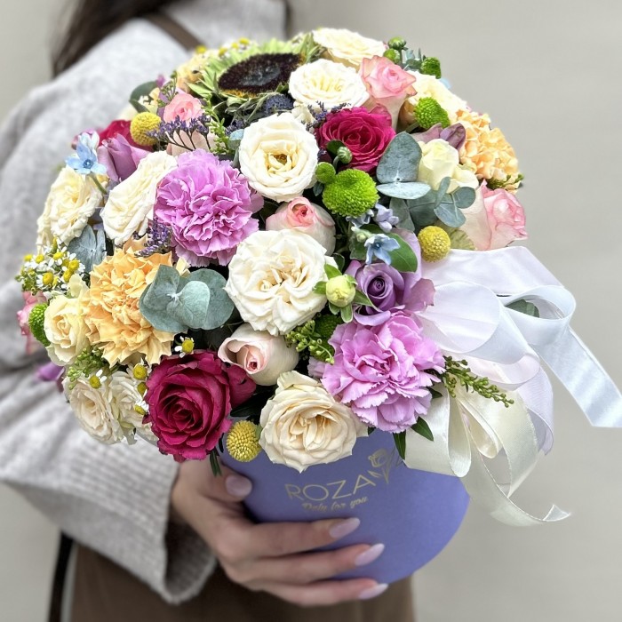 Букет дня Пламя в коробке